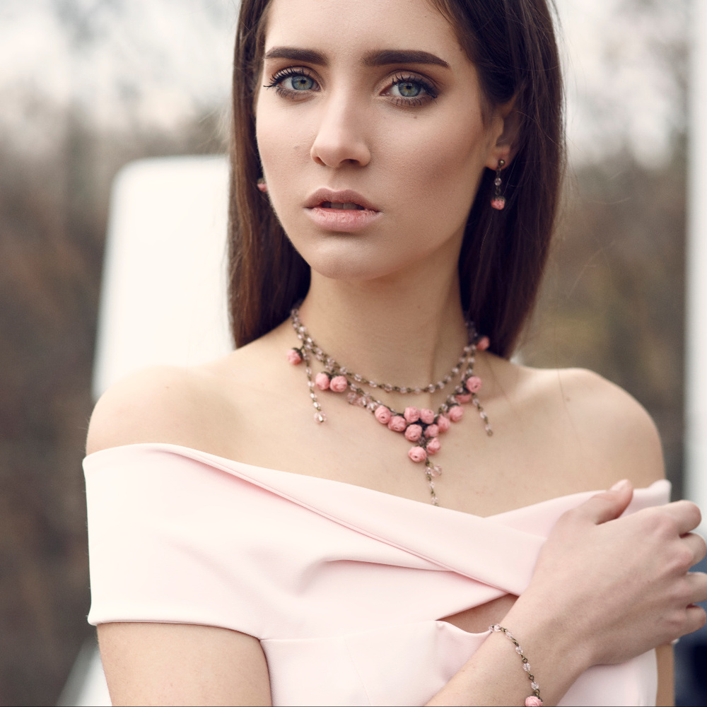 LAST ONE “Zara" necklace by Ana Popova